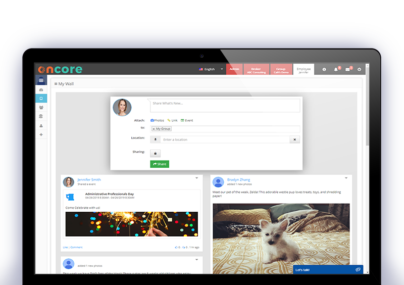 OnCore HRIS Employee Self Service