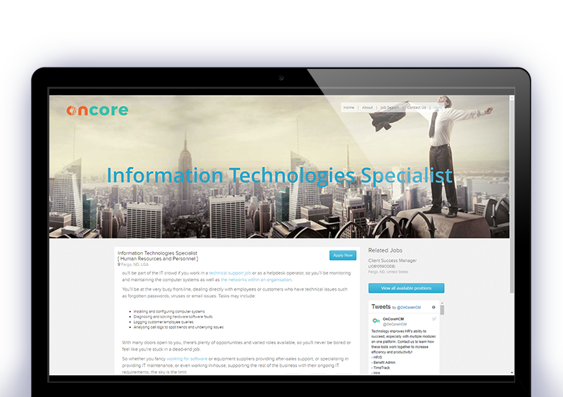 OnCore hire Information Technology Specialist